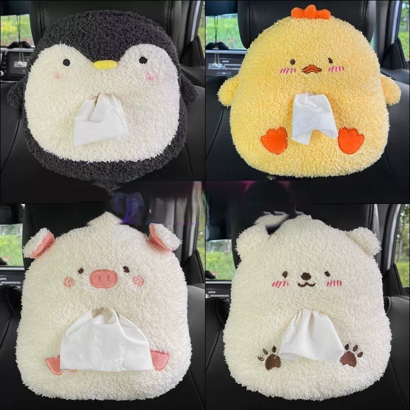 Tempat Tisu Mobil Gantung Kursi Karakter Unik