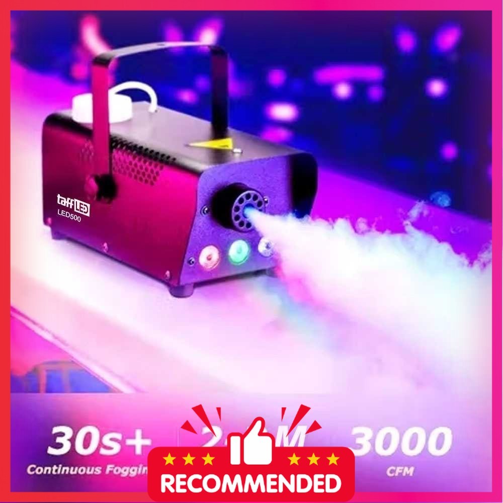 TaffLED Sistem Fogger Panggung Stage Machine Ejector with RGB LED - KY-LED500