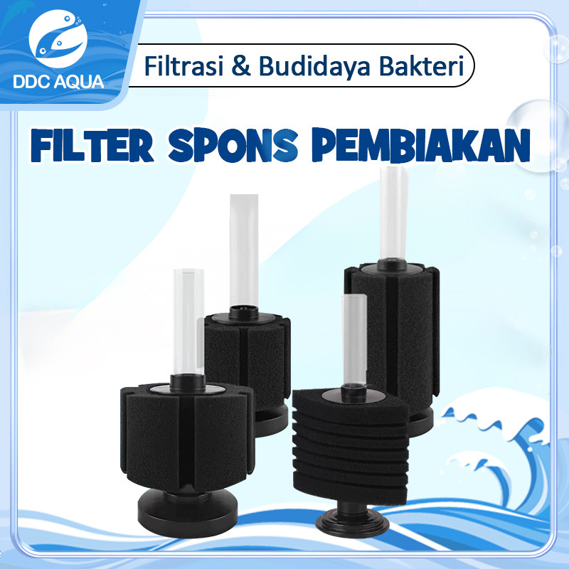 DDC AQUA AQUARIUM SPONGE FILTER / BIO SPONGE FILTER / BIOFOAM AMARA