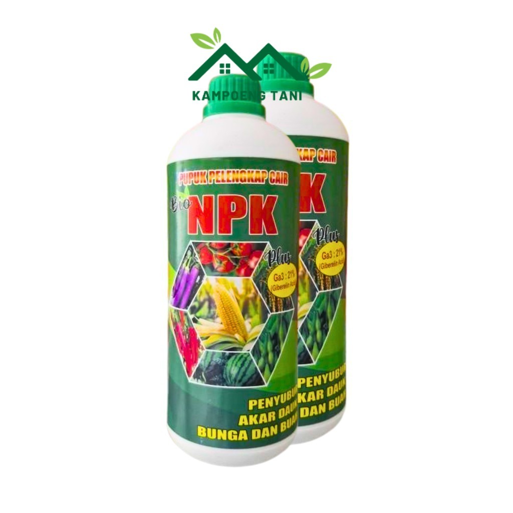 Pupuk Pelengkap Cair BIO NPK Plus 1 Liter Nutrisi Lengkap Untuk Tanaman