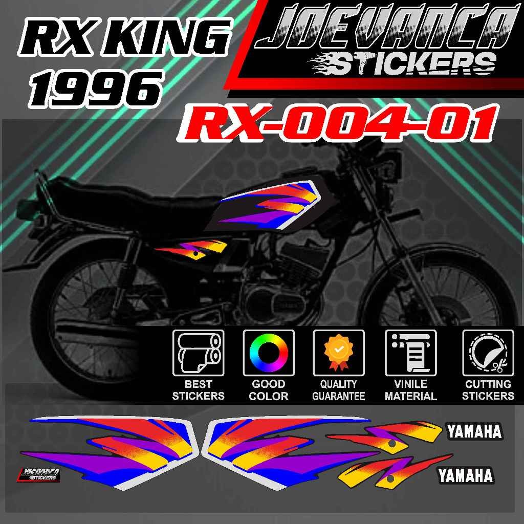 Striping Stiker Lis Motor Yamaha RX KING 96 RX-004 Costome