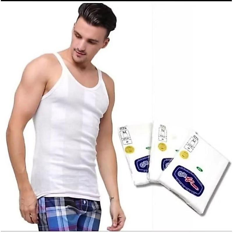 Singlet gt man pria singlet gt man pria jumbo bahan 100% katun