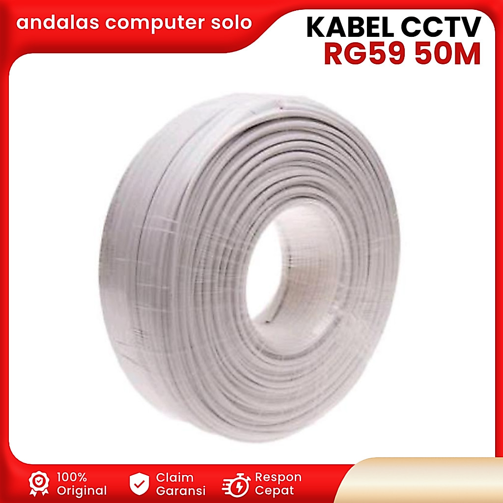 Kabel CCTV RG59 50 Meter