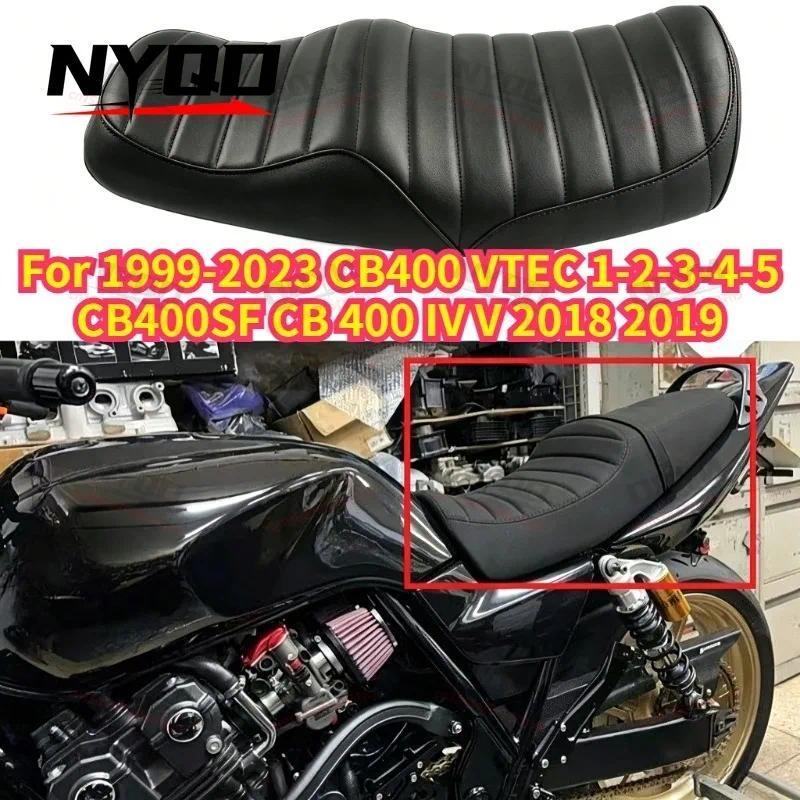 Fit for 1999-2023 CB400 VTEC 1-2-3-4-5 Motorcycle Complete Seat Cushion Pillion Pad CB400SF CB 400 I