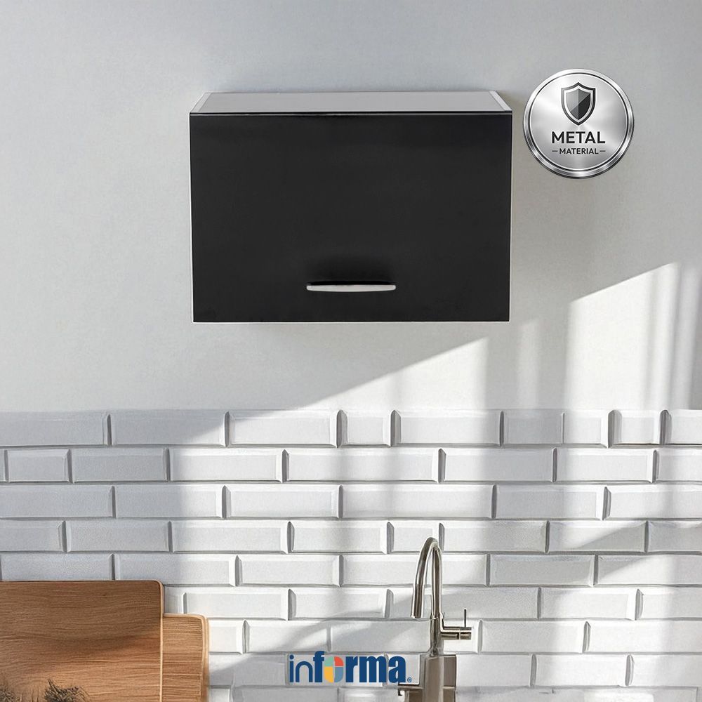Informa Denver Kabinet Dinding Dapur 60x30x40 cm Lemari Gantung Kabinet Tempel Rak Dinding Storage A