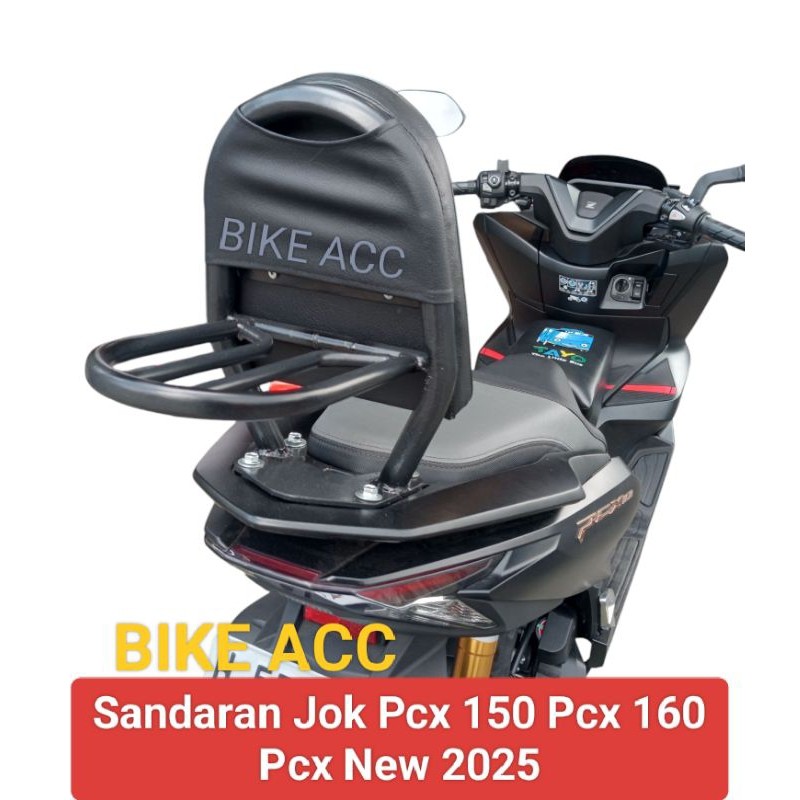 HM - Sandaran Jok Motor PCX 150 PCX 160 Sandaran Jok Motor Pcx 150 Pcx 160 New  Pcx New 2025