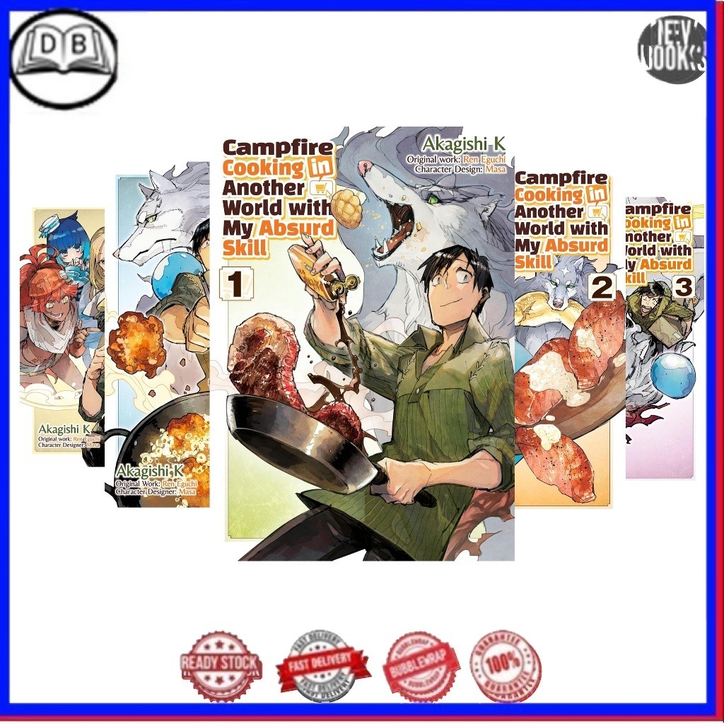 Campfire Cooking in Another World with My Absurd Skill (Manga) (10 book series)