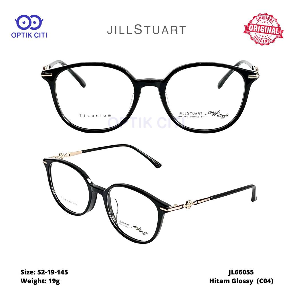 Frame Kacamata Wanita Titanium Jill Stuart x Wiggle Wiggle JL 66055 Original