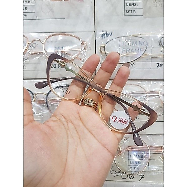 KACAMATA CATEYE KECIL CAKEP BANGET KODE 19226 ANTI RADIASI