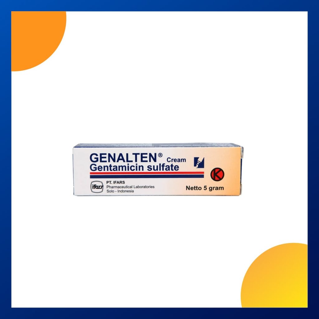 GENALTEN CREAM 1 TUBE @ 5 G