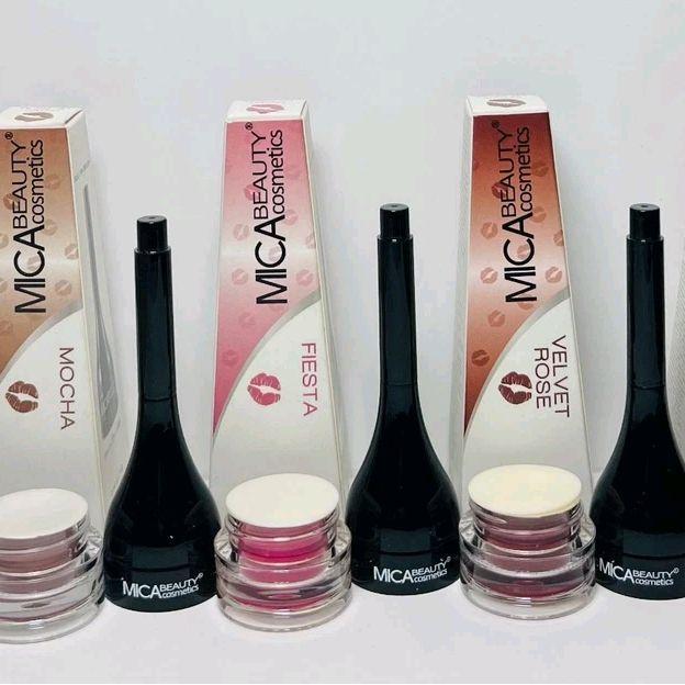 MICA BEAUTY COSMETICS TINTED LIP BALM COLLECTION FASHION - 5 COLORS - cotton candy
