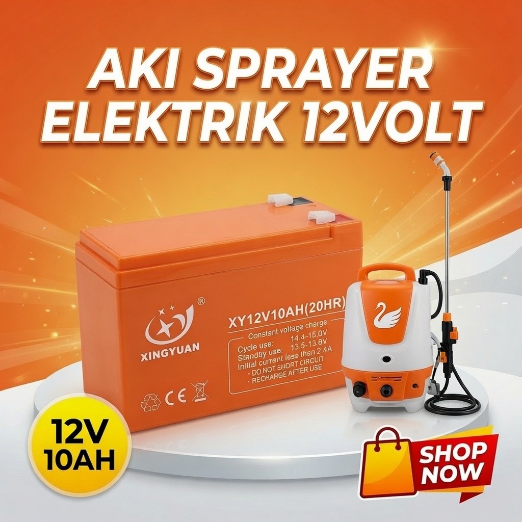 AKI SPRAYER ELEKTRIK 12V 10AH ASLI