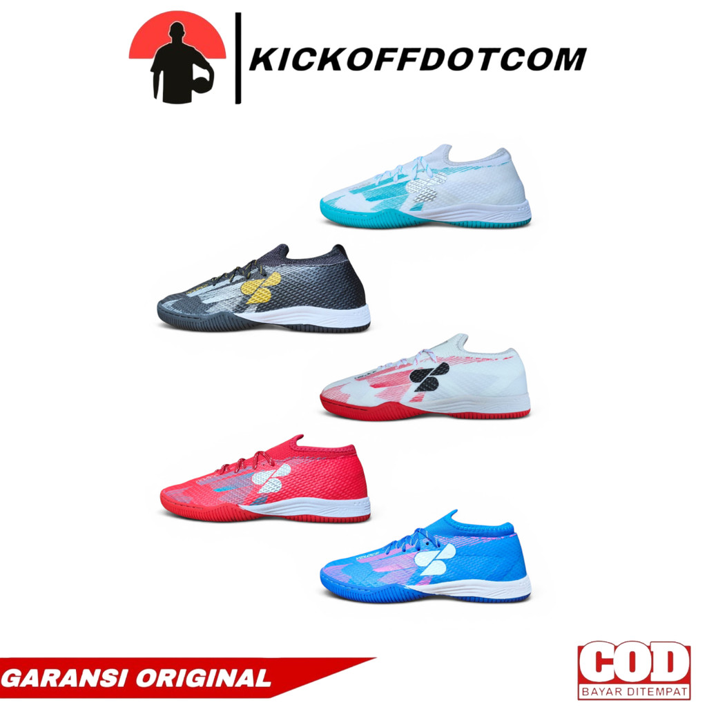 Bigsgall - Sepatu Futsal Dewasa Veloce IN Sol Rubber Original