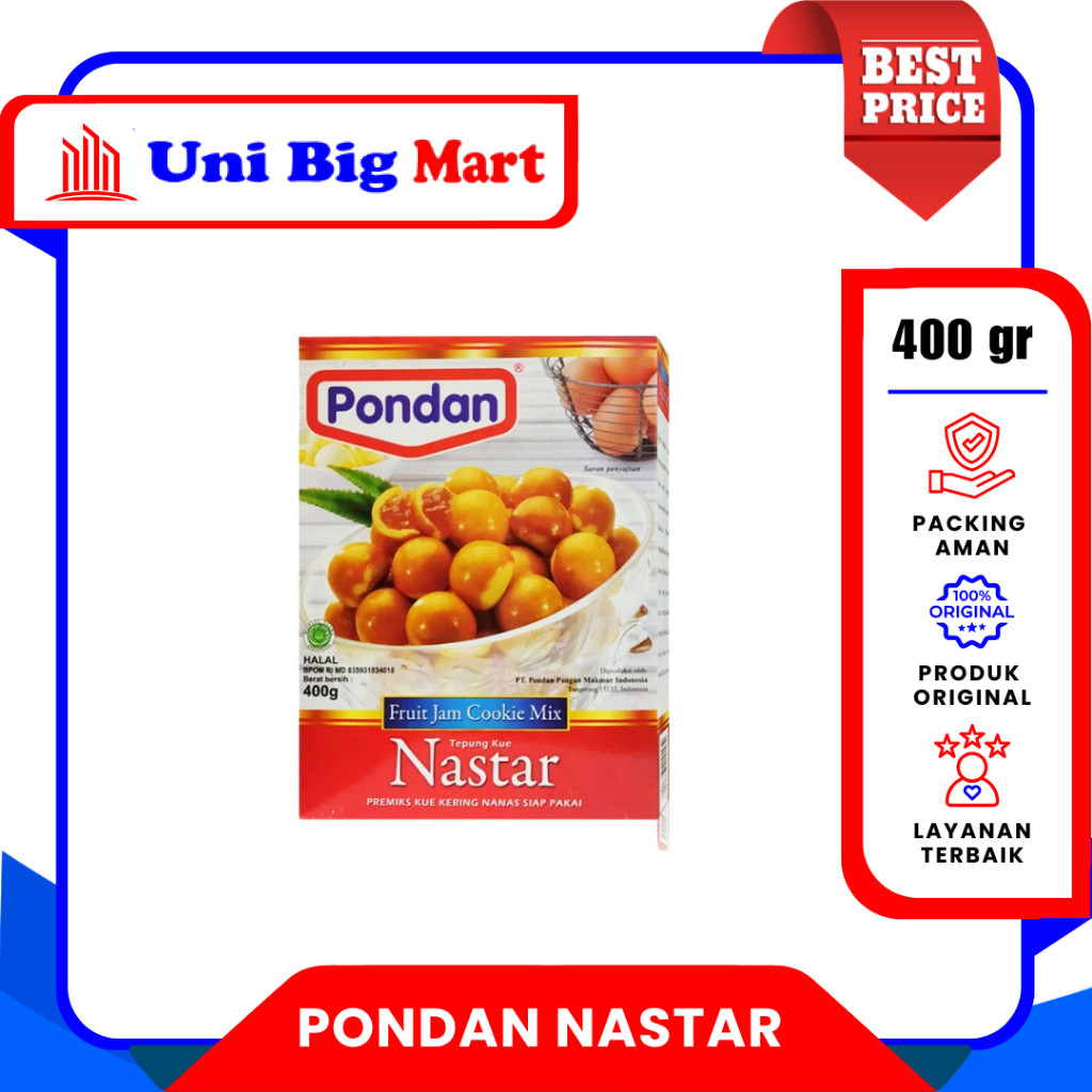 PONDAN TEPUNG NASTAR 400 GR