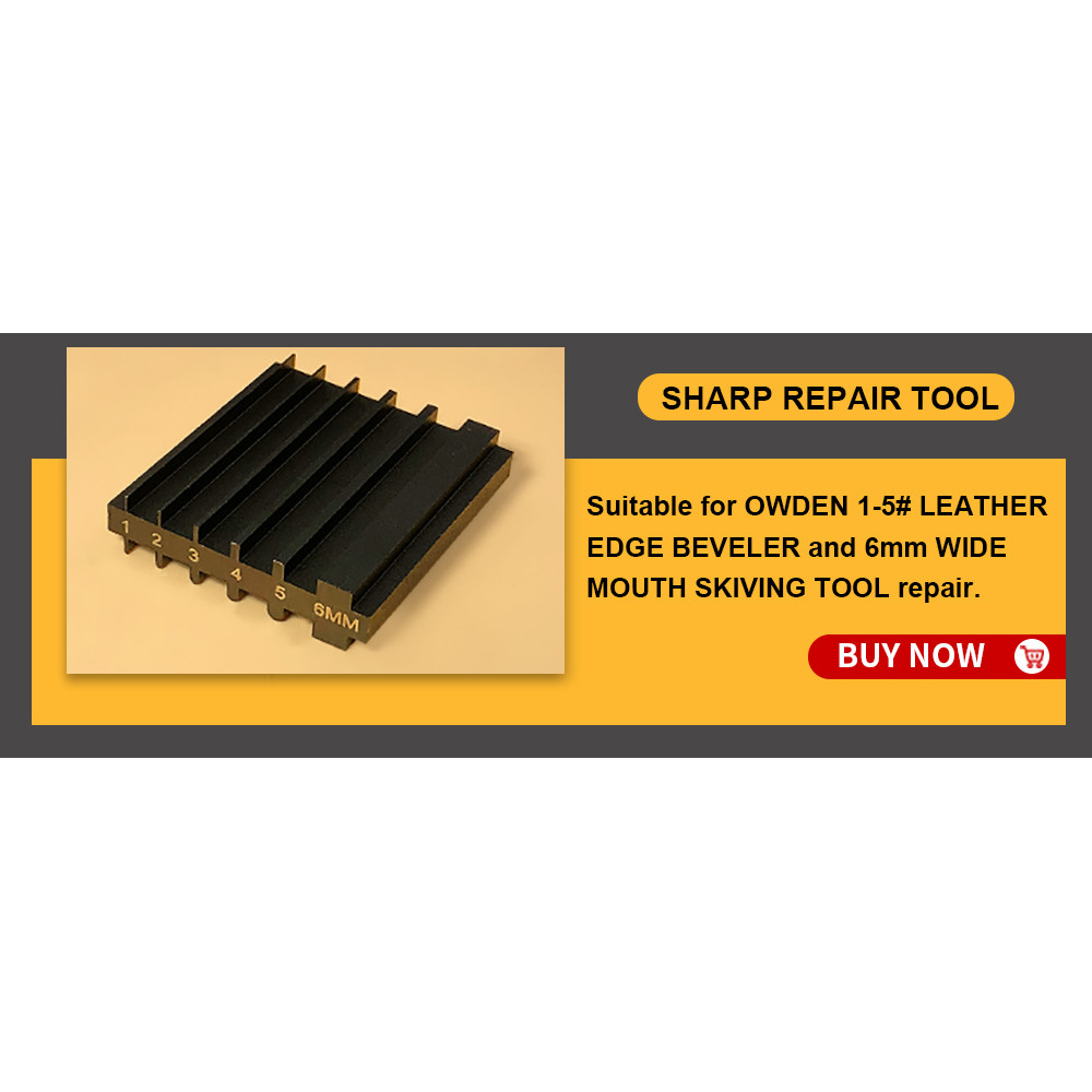 #15 Leather Edge Beveler Tool Leathercraft Skiving Tool for Hand Leather Sharpness Professional Cham