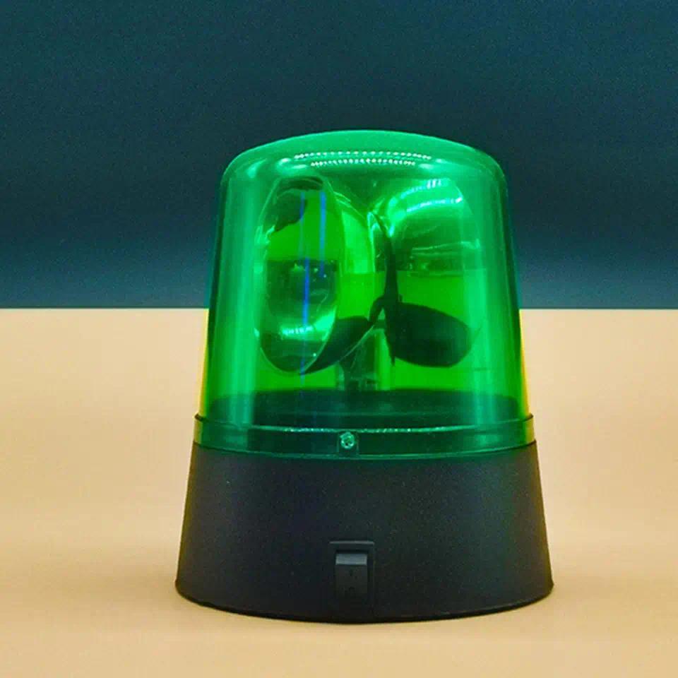 LED Emergency Strobe Beacon Light Strong Visibility Rotating Flash Lamp for Police Ambulance Trucks
