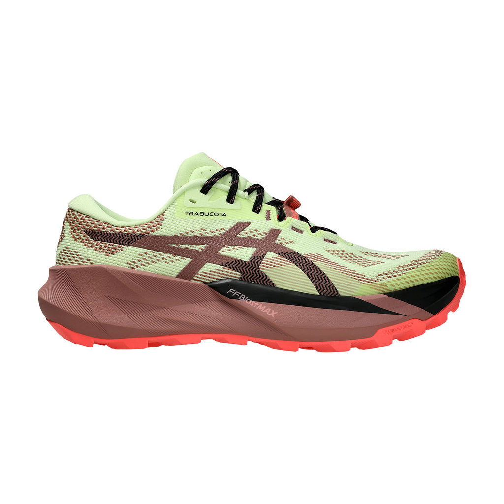 Asics Sepatu Trail Run Trabuco 14 Men - Illuminate Yellow/Umeboshi