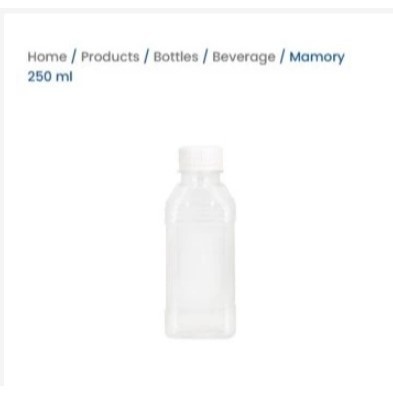KYK HNP BOTOL MAMORY 250ML BOTOL TUTUP LN BOTOL PERSEGI BOTOL SUSU BOTOL CANTIK 250ML BOTOL MAMORY 2