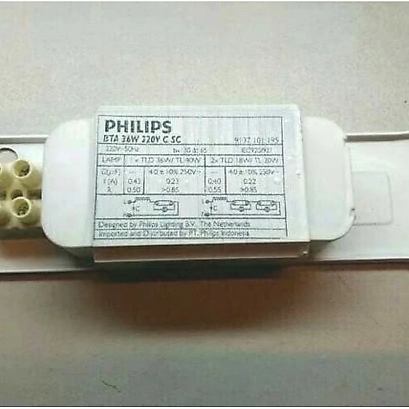 Ballast/Travo lampu neon lampu TL BTA 36tt philips