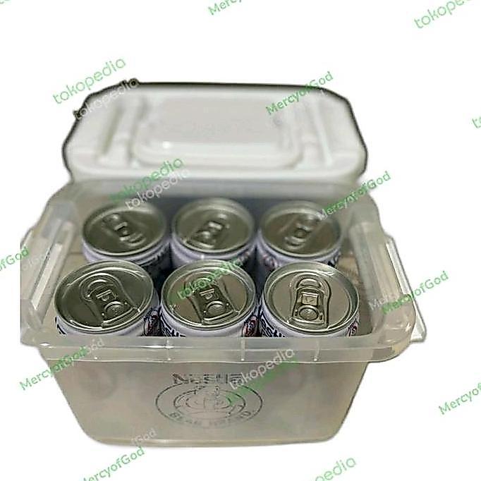 Milky- Bear Brand Susu 189 Ml 6 Pcs Plus Container / Bag