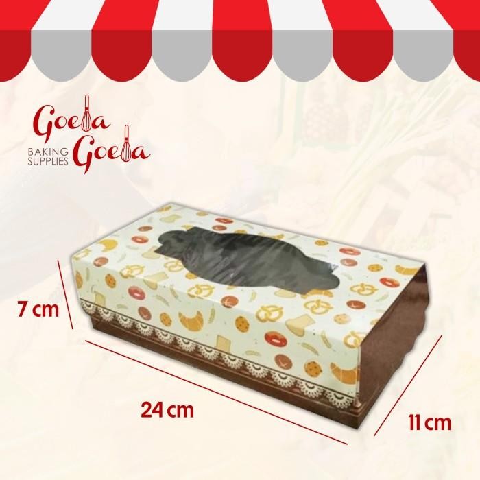 

Kotak Kue Box Cake 24x11x7cm Harga 5pcs