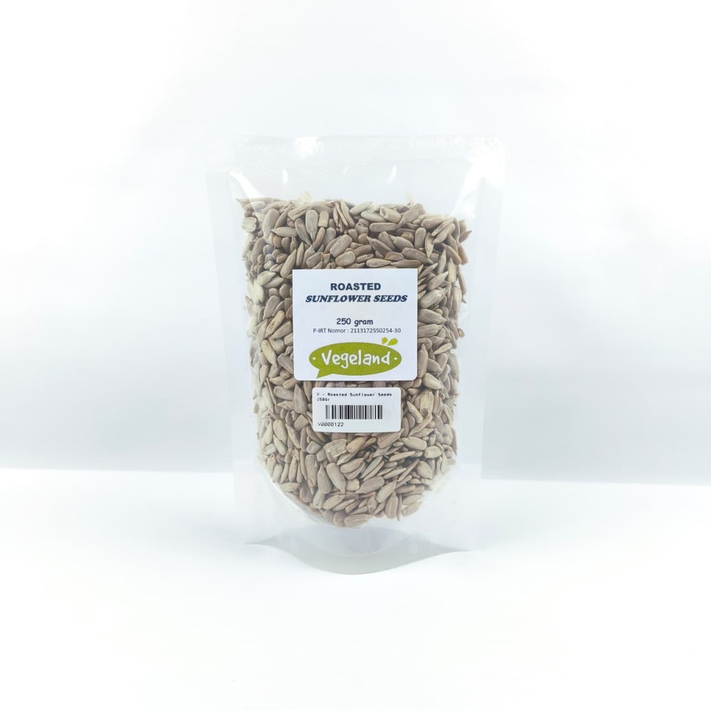 

Roasted Sunflower Seeds Vegeland 250Gr Kuaci Bunga Matahari Panggang