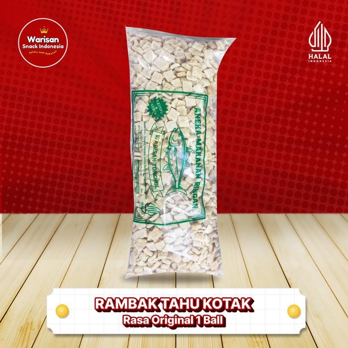 

SALE (1 Ball) KERUPUK RAMBAK TAHU KOTAK WARISAN SNACK INDONESIA (850gr), makanan ringan Krupuk Cemilan Murah halal pedas daun jeruk Camilan Medan Food Keripik - Original Asin GurihTERLARIS