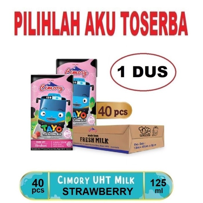 

Susu CIMORY STRAWBERRY MINI 125 ml - ( HARGA 1 DUS ISI 40 )
