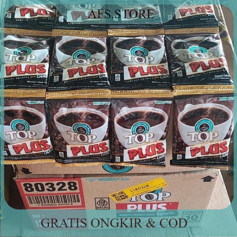 

Beli HEMAT 4 Renteng Kopi TOP PLUS gula 18gr (40pcs)
