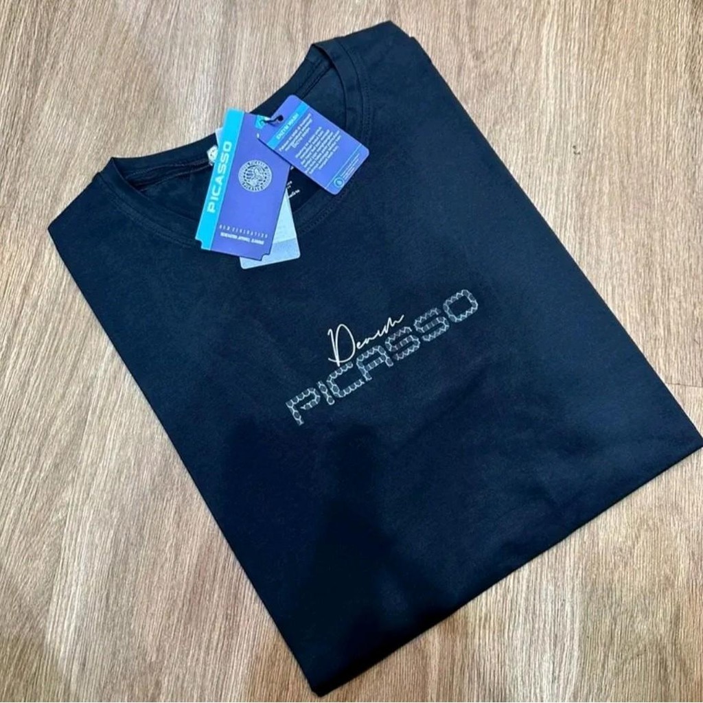 [PICASSO] Baju Kaos Oblong Pria Picasso Original / Premium Bahan adem
