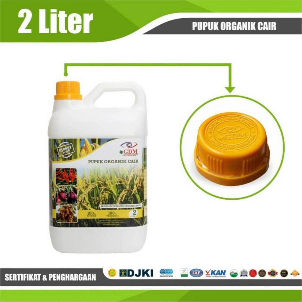 Pupuk Organik Cair GDM Tanaman Pangan - 2 liter
