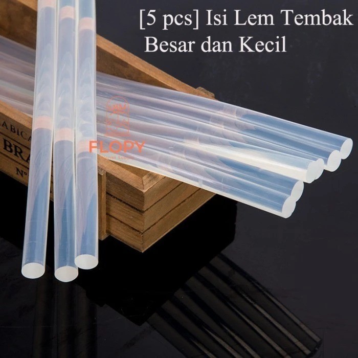 

( 5 Pcs & 10 Pcs ) Refill Isi Lem Tembak Bening / Isi lem Cair