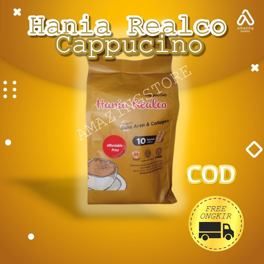

HANIA REALCO CAPPUCINO COLAGEN DAN GULA AREN