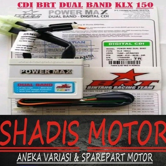 CDI Motor Merk BRT Tipe Dual Band Motor KLX 150