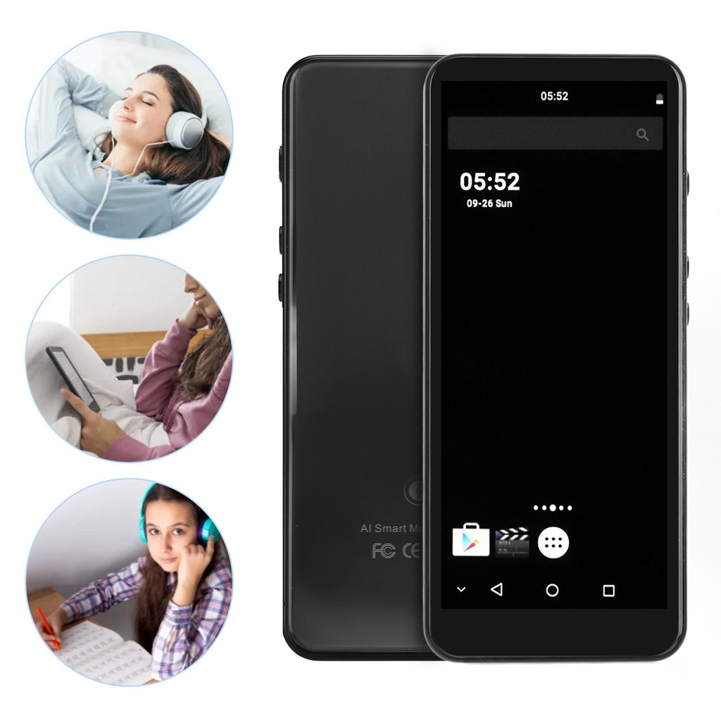 for Android MP4 Player 5.0 Inch MP4 Player Full Touch HD Screen Bluetooth WiFi Portable Music Player