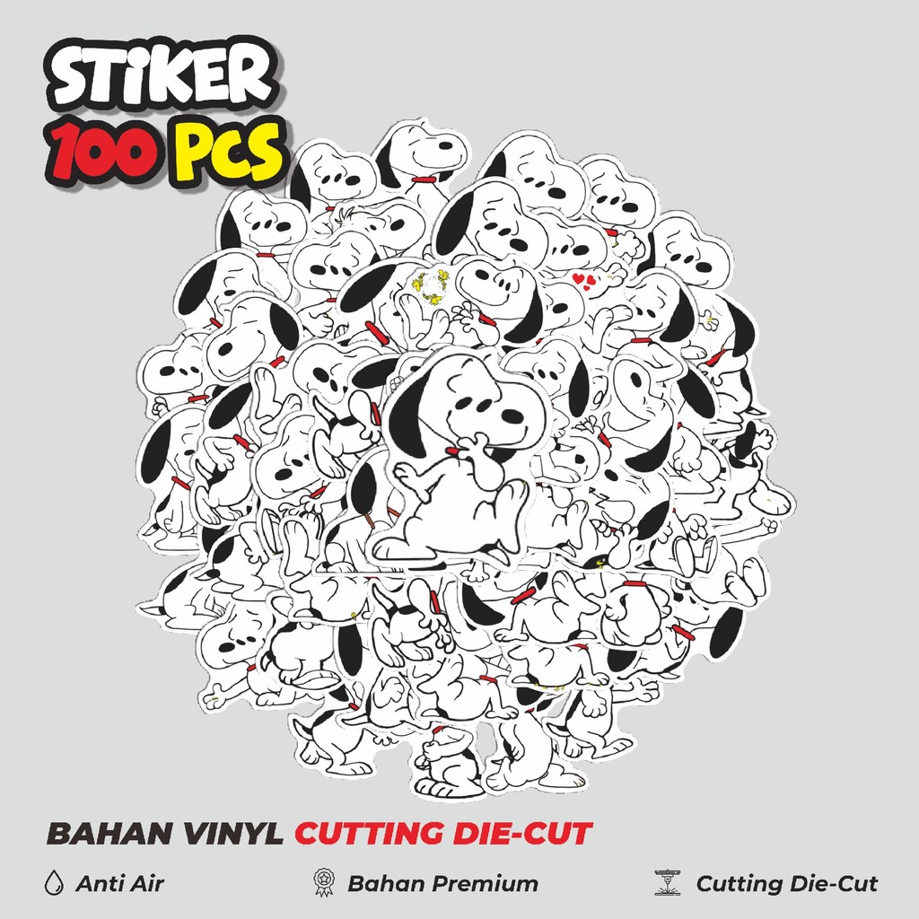 

Terbaru! 50 pcs Stiker Kartun Soopy V54 Dekorasi Lucu Kreatif untuk Notebook, Skateboard, HP