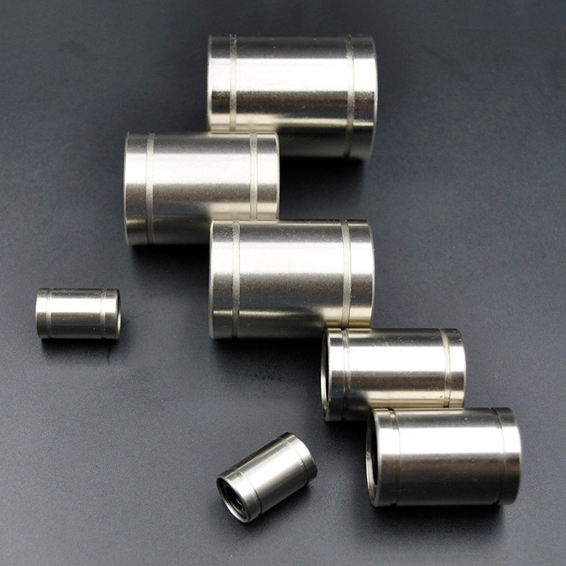 2/10pcs LM3UU LM4UU LM5UU LM6UU LM8UU LM10UU LM12UU LM16UU LM20UU 8mm Linear Ball Bearing CNC Parts 