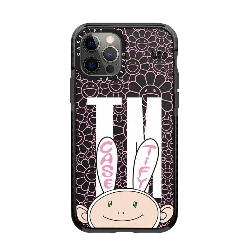 · Caseti Takashi Murakami KAIKAI Soft Case For iPhone 16 16e 15 14 Plus 11 12 13 Pro Max Shockproof 