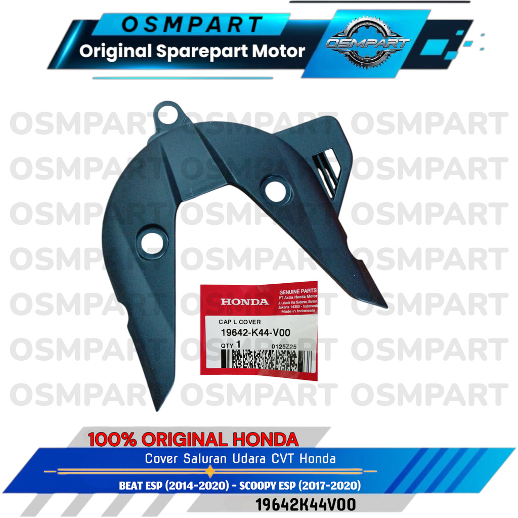 COVER TUTUP CVT CAP L BEAT SPORTY SCOOPY ESP 19642K44V00
