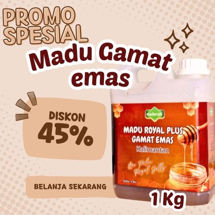

madu gamat emas 1kg atasi nyeri sendi penyembuhan luka maag