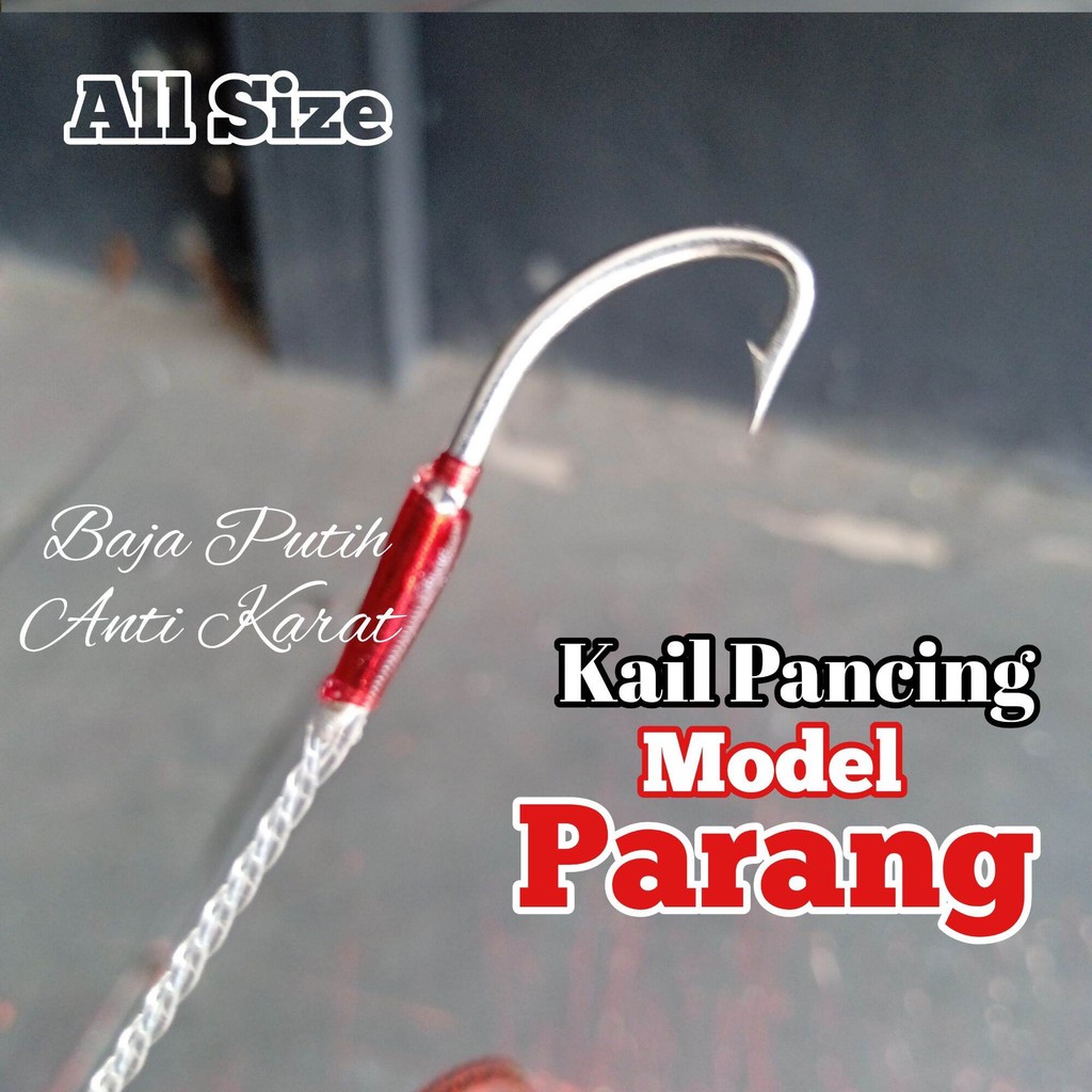 kail pancing belut model parang anti mocel