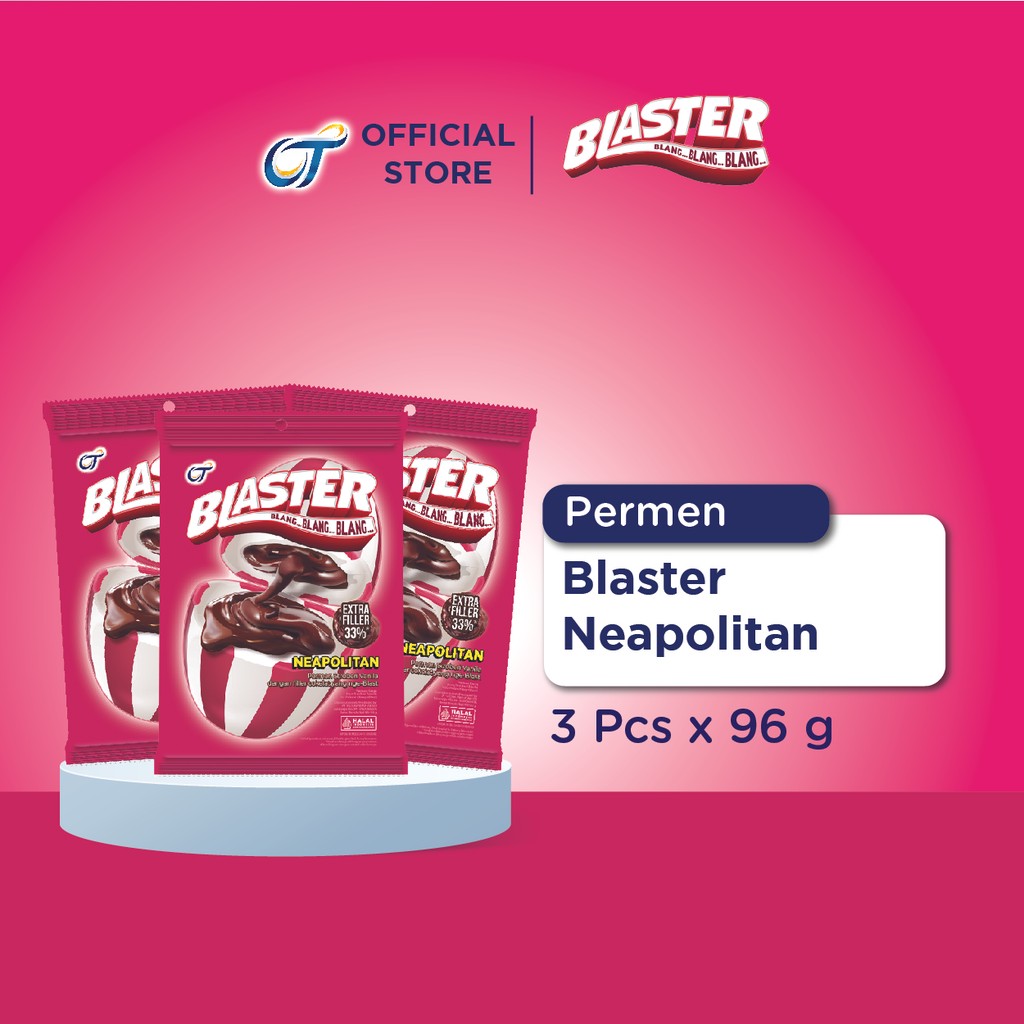 

Blaster Neapolitan [3 Pcs x 96 Gram]