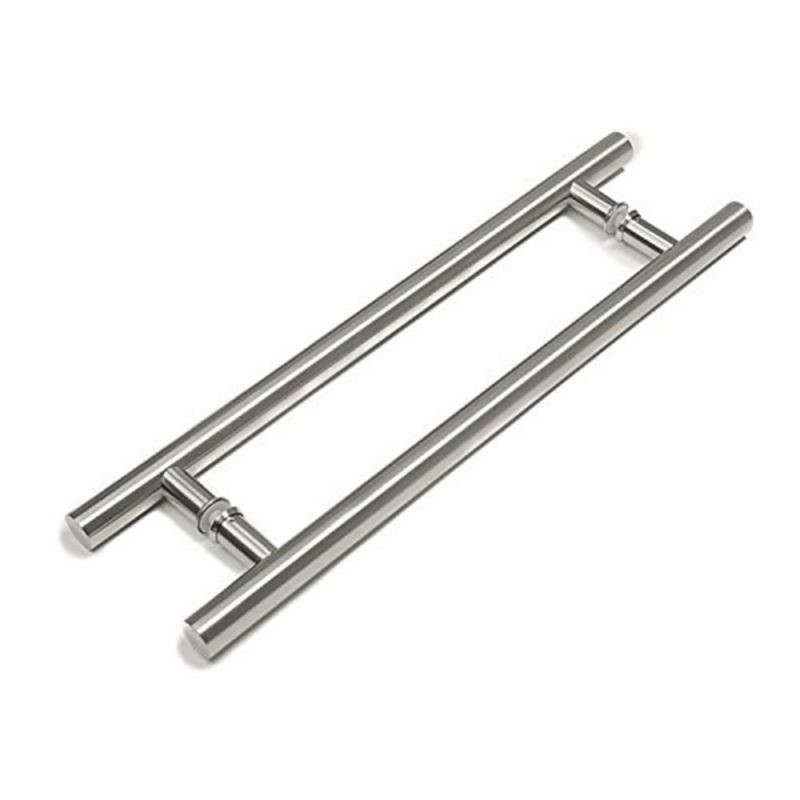 60cm / 80cm Handle Pintu Baut Tembus Gagang Tarikan Pintu Stainles Handle Pintu Kaca Tarikan Pintu