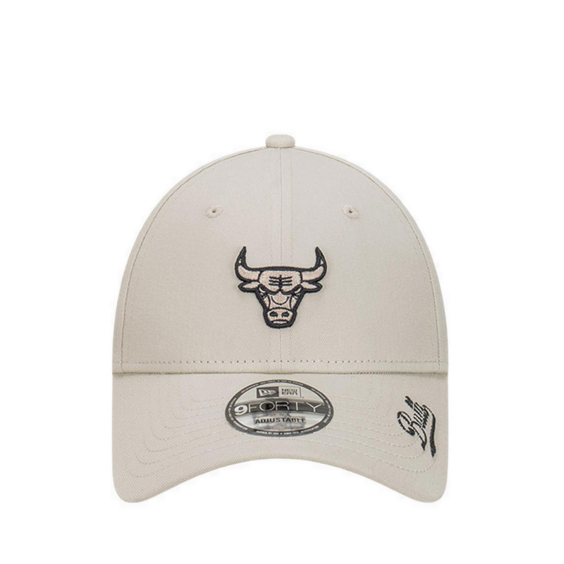 New Era 940CS Visor Script Chicago Bulls Men's Cap - Stone