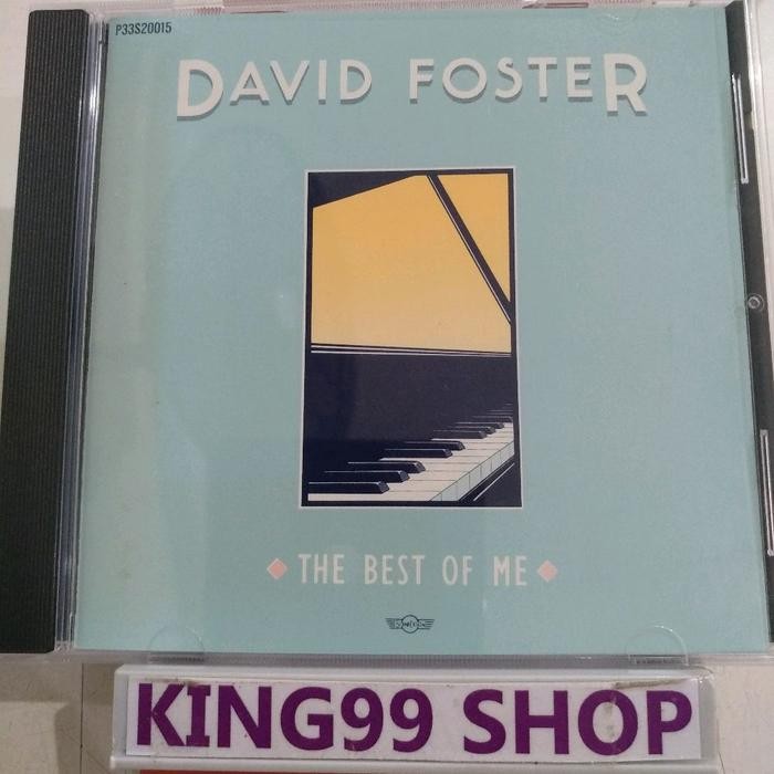 CD DAVID FOSTER - THE BEST OF ME. JAPAN CD ORIGINAL. peter cetera clif magness jay graydon chicago j