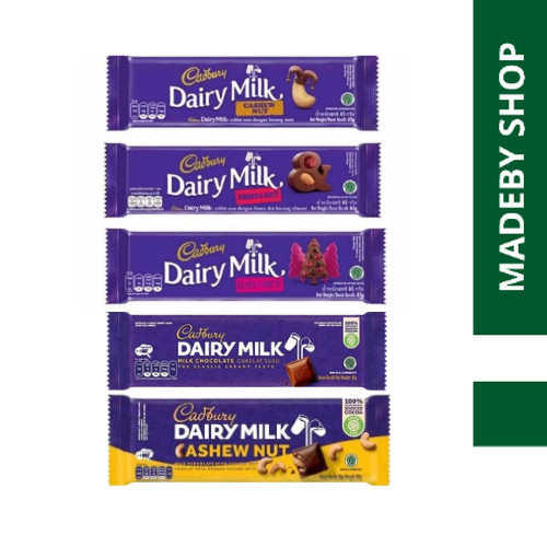 

COKLAT BATANG CADBURY DAIRY MILK 62 GR