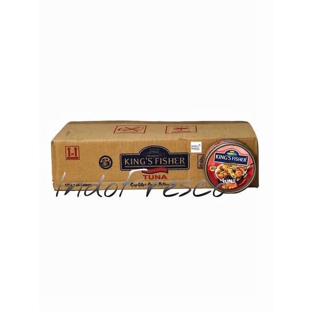 

PROMO! King's Fisher Tuna Hot Spicy- Tuna Kaleng 170g- 1Dus KHUSUS GOSEND