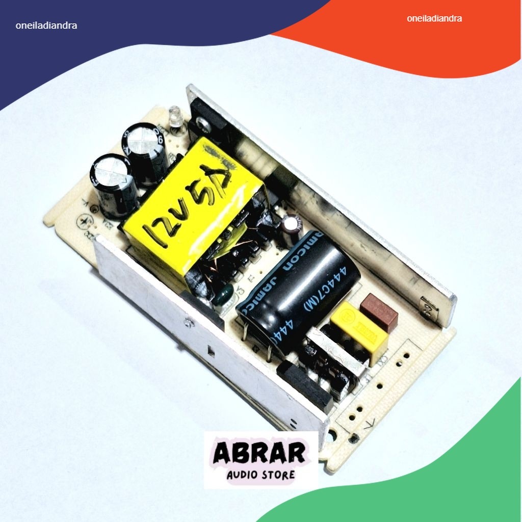 Acmatic Module 12V 5A 60W Power Supply Modul Board Switching AC 110V 220V to DC12V 5A