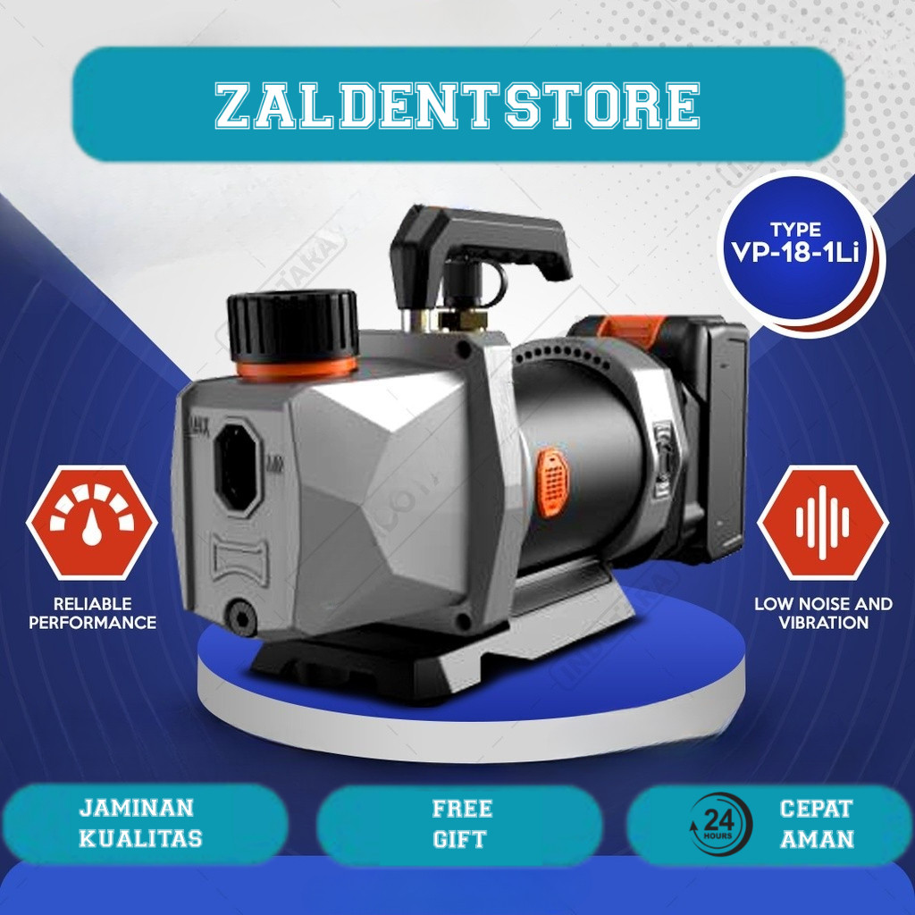 Cordless Vacuum Pump Mesin Pompa Vacuum Orion Lithium VP-18-1Li