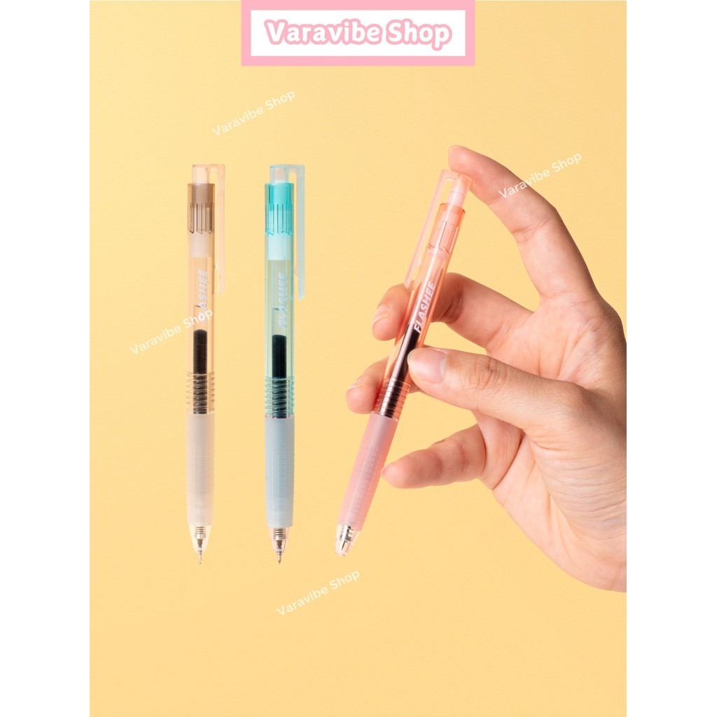 

Varavibe Bolpoin Flashee Gel 1.0 mm Alat Tulis Stylish & Fungsional